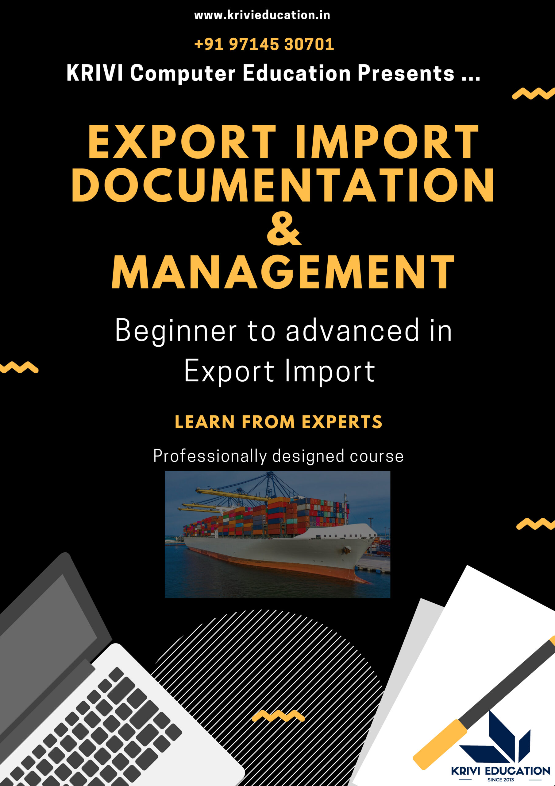 EXPORT IMPORT DOCUMENTATION & MANAGEMENT